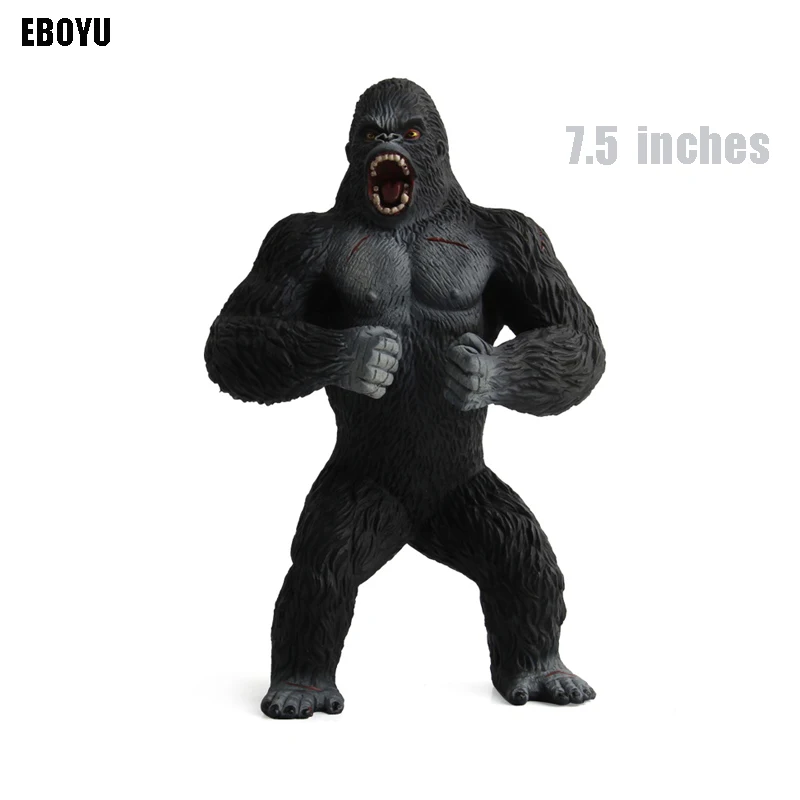 EBOYU игрушечная фигурка 7 5 &quotGorilla Ape Реалистичный дизайн статуэтка орангутана с