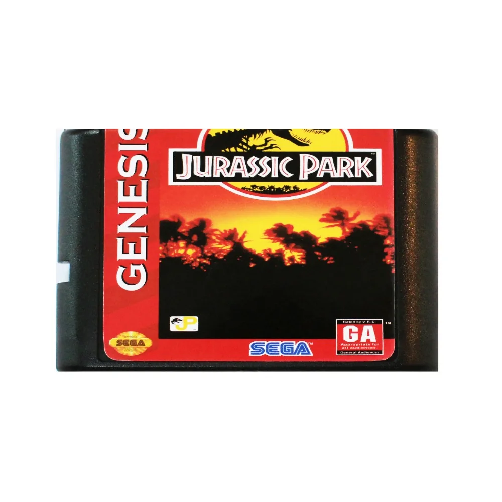 В стиле Парк Юрского периода 16 бит MD карточная игра для Sega игры SEGA Mega Drive