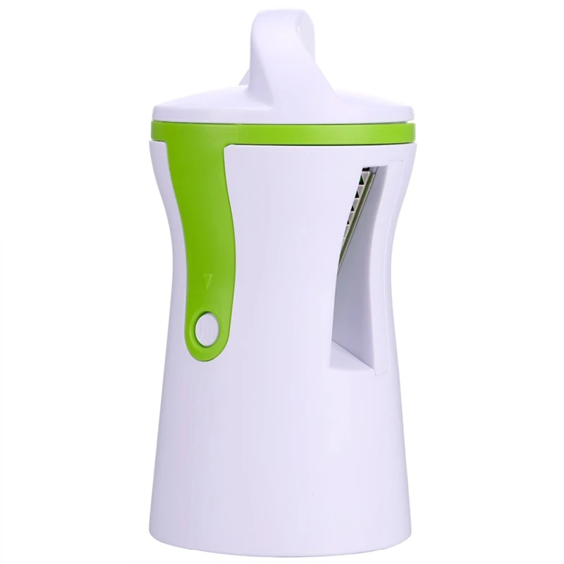 Kitchen Accessories Gadgets Tools Spiral Funnel Vegetable Grater ABS+Stainless Steel Carrot Cucumber Slicer Chopper Kitchen Item