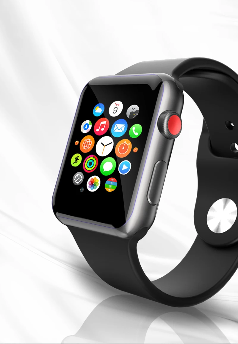 Suntaiho ТПУ протектор с полным покрытием пленка для Apple Watch 4 40/44 Экран протектор для i Watch Series 1/2/3 38/42 мм(не Стекло