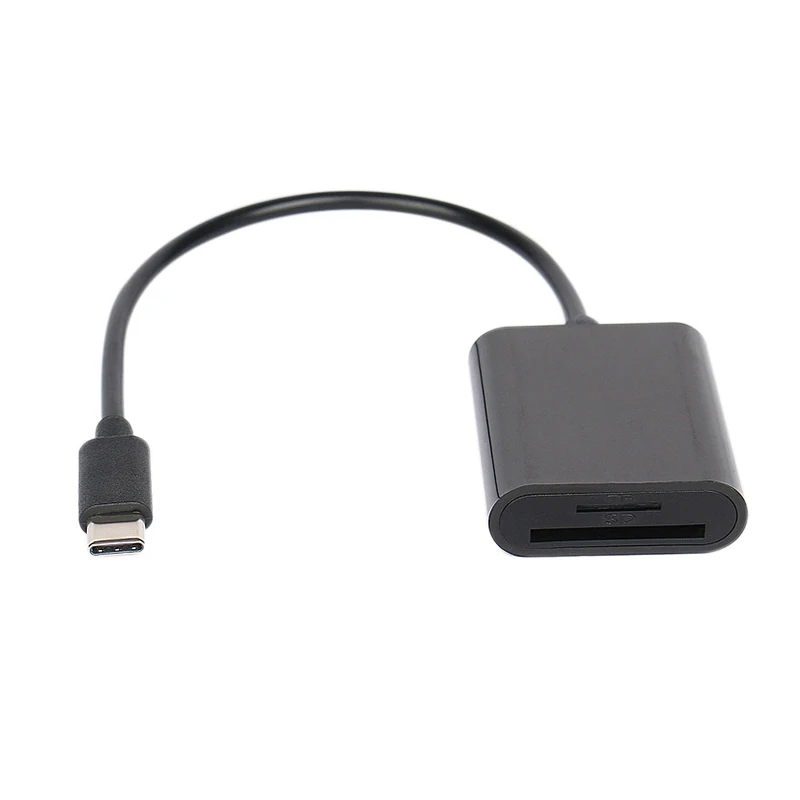 Кардридер 2 в 1 USB 3 0 Type C устройство для чтения карт SD/TF адаптер смарт памяти