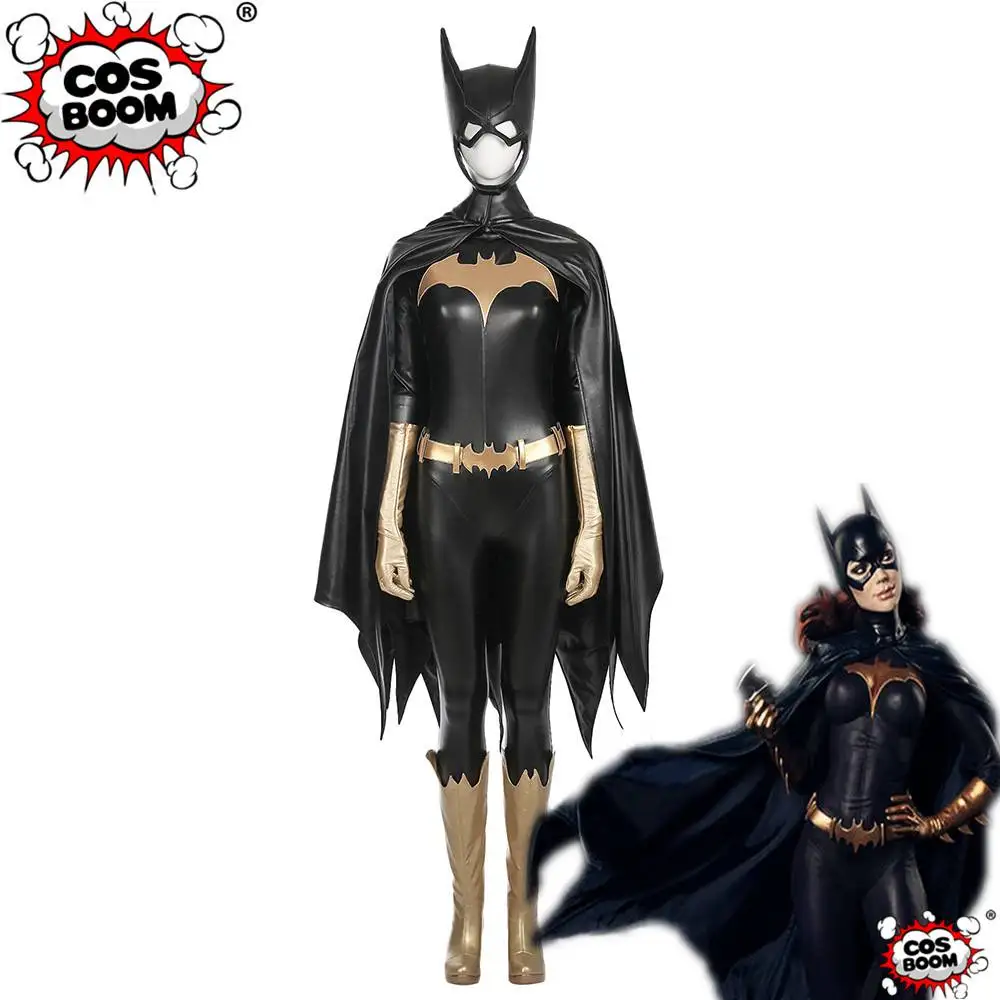 Костюм COSBOOM Batgirl для взрослых и женщин карнавальный костюм на Хэллоуин Женский