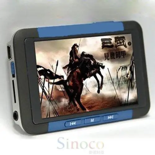 Smarcent Новинка 3 дюймов TFT Экран Настоящее 8 Гб MP3 MP5 игровой плеер с FM радио для чтения электронных книг ТВ-out красные, синие