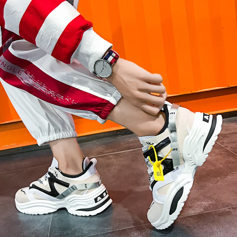 Кроссовки унисекс из дышащего сетчатого материала 6 см | Спорт и развлечения