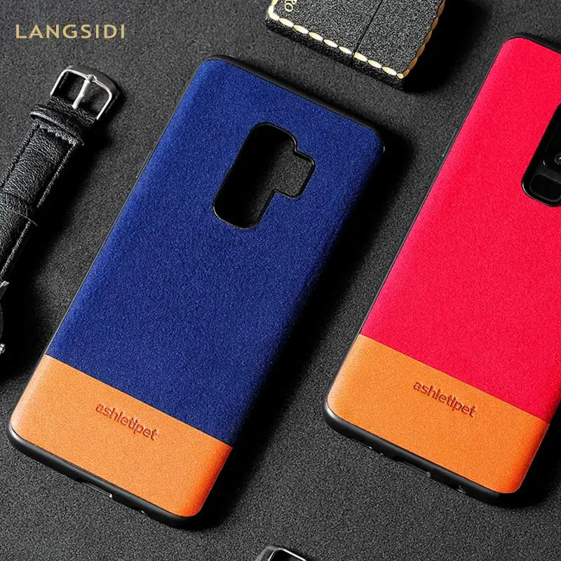 Настоящая ворсистая Коровья чехол для телефона Samsung Galaxy S20 ультра s20 FE s10 S9 S8 plus Note 20