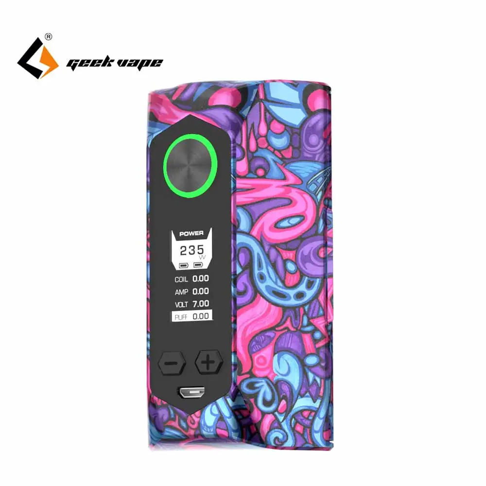 Geekvape лезвие mod 235 Вт с авиационного Материал лезвия коробка для лезвий мод Поддержка 18650 20700 21700 Батарея vs сайлонов