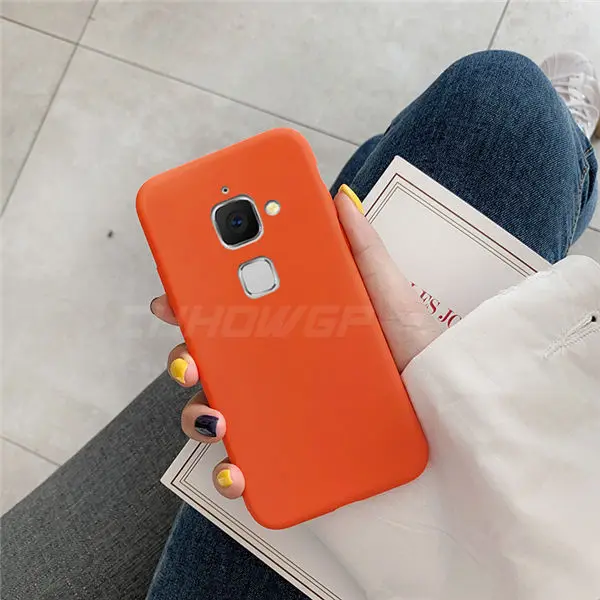 Dark orange Роскошный цветной матовый Мягкий силиконовый чехол для LeEco S3 X522 X527 X626 X622 Le 2X620/Leeco Le2 Pro X520 X527 X625 X621 X25 крышка - Цвет: Dark orange
