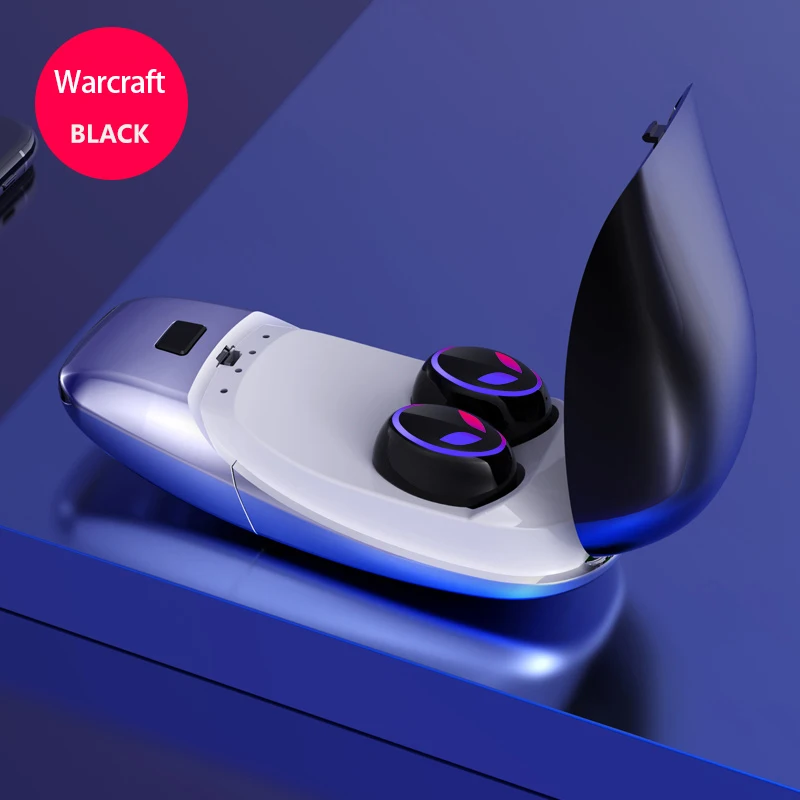 Наушники вкладыши TWS Bluetooth 5 0 “дышащими” световыми индикаторами гарнитура