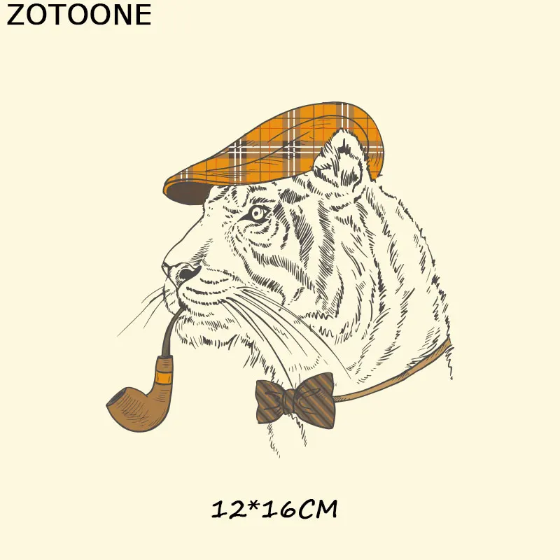 ZOTOONE нашивки в форме собак милые Мультяшные наклейки с животными для топов футболка Бытовая железная передача DIY украшение аппликация для сумок C