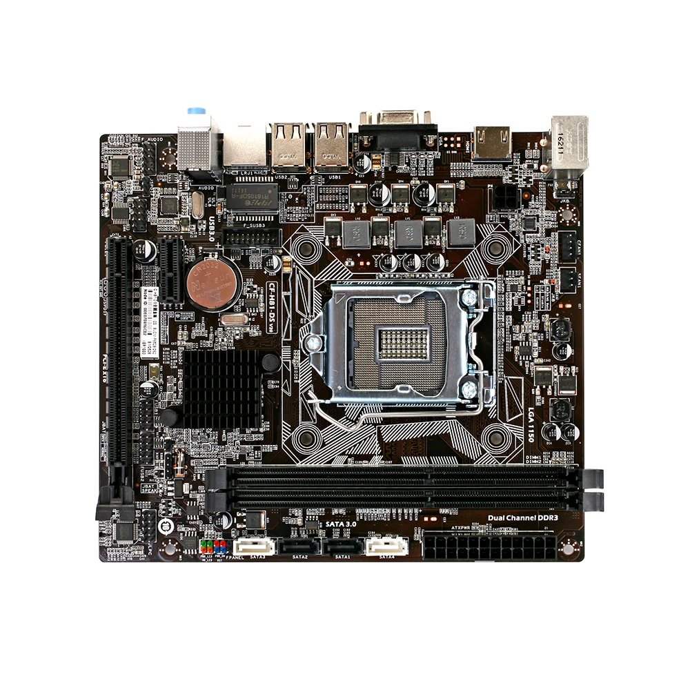 Красочные C.H81-DS материнская плата все-твердотельного DDR3 SATA3.0 Материнская плата Intel H81/LGA 1150 USB3.0 Настольный Панели
