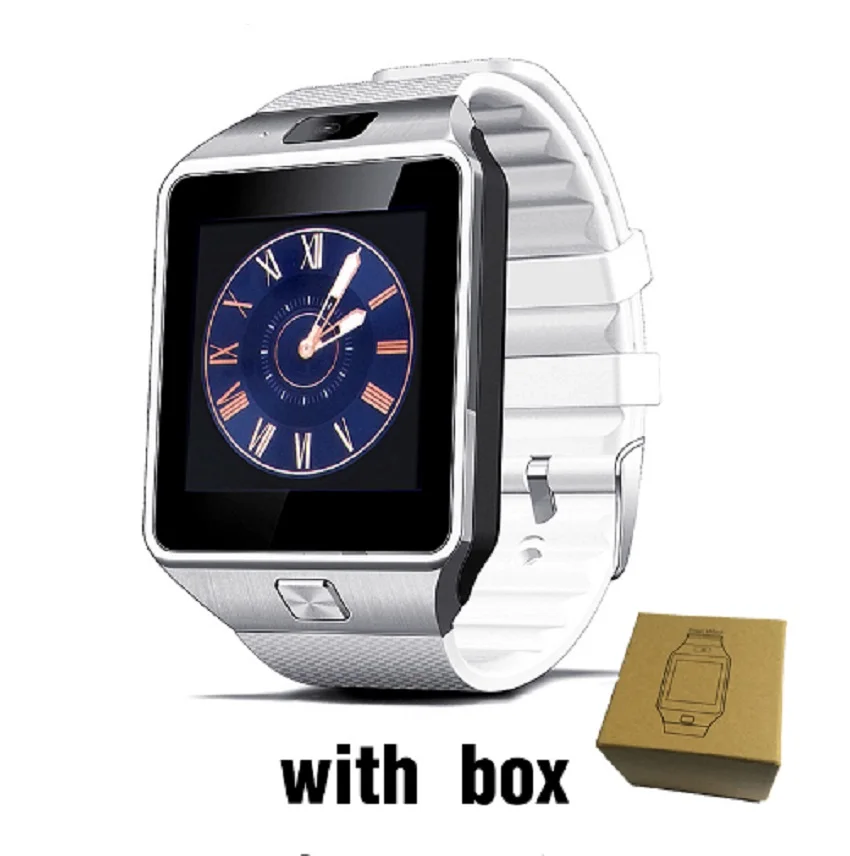 New Smart Watch Clock With Sim Card Slot Push Message Bluetooth Connectivity Android Phone Better Than DZ09 Smartwatch Men | Электроника