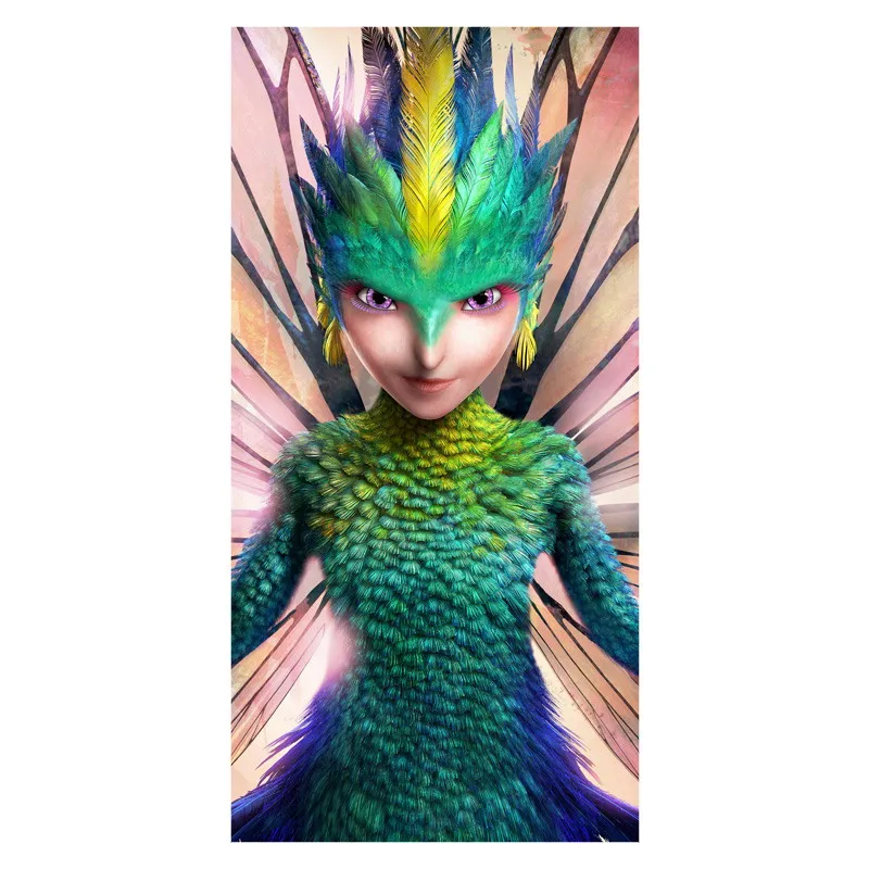 Мягкое бамбуковое полотенце из микрофибры с принтом талисмана