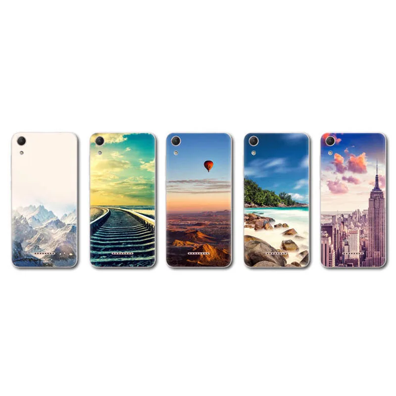 Silicon Cover For Wiko Lenny 3 Case Soft TPU Painting Pattern Back 4 Ultra Thin Fundas Couque Capa |