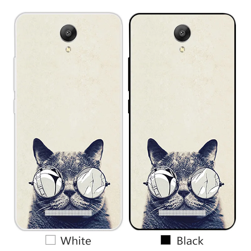 5,5 дюймов для Xiaomi Redmi Note 2 чехол для телефона Dif Cat дизайн прозрачный силиконовый корпус для Redmi Hongmi Note2 задняя мягкая ТПУ чехол Капа