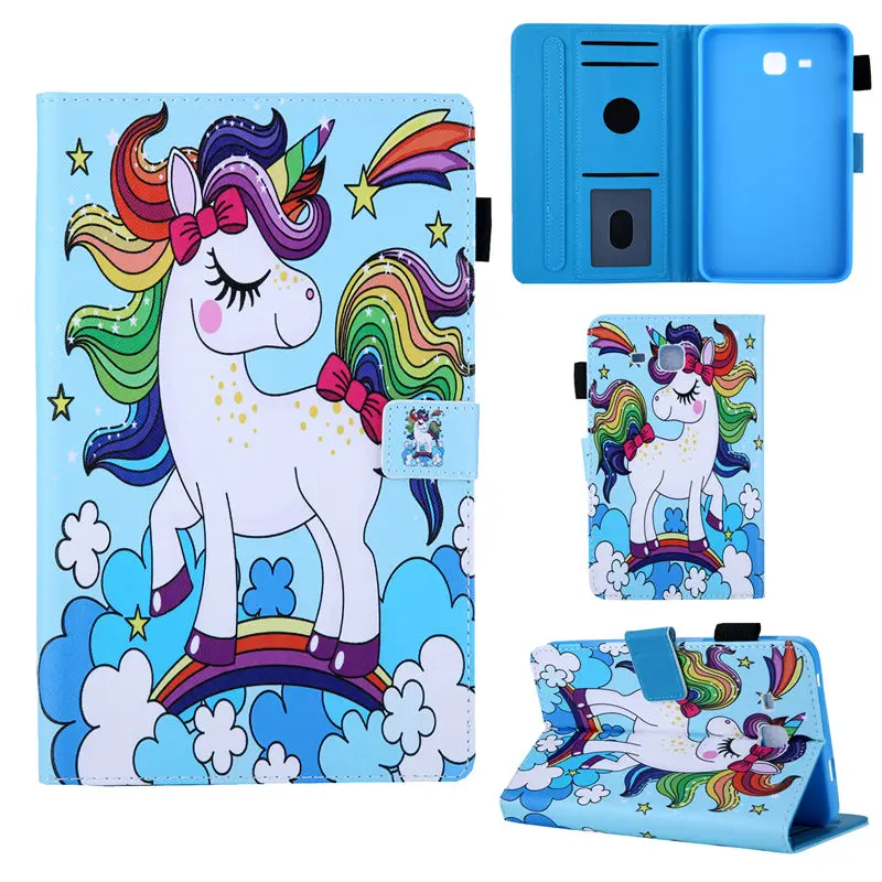 Q012 SM-T280 мультяшный чехол для Samsung Galaxy Tab A a6 7,0 T280 T285 SM-T285 7," Чехол Funda Планшет Флип Стенд корпус Капа+ подарок - Цвет: Q012