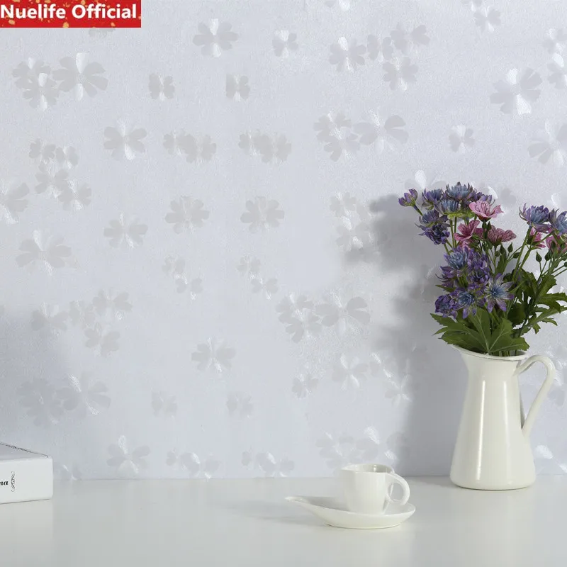 

Pvc thick waterproof small flower pattern self-adhesive wallpaper living room bedroom shop TV sofa background decoration sticker