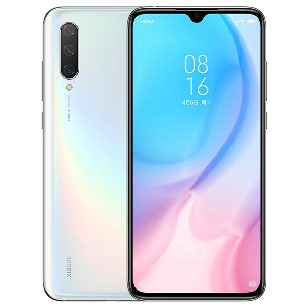 White Глобальная ПЗУ Xiaomi Mi CC9 CC 9 6 ГБ ОЗУ 128 Гб ПЗУ мобильный телефон Snapdragon 710 48MP Тройная+ 32MP фронтальная камера 6,3" полный экран - Цвет: White