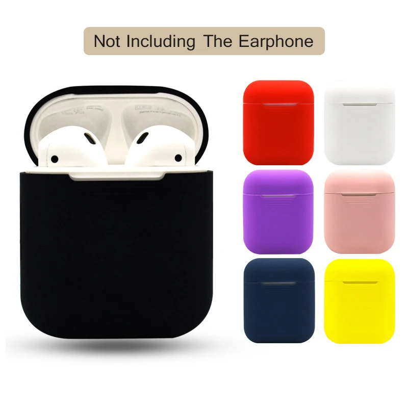 AIFFECT Bluetooth чехол для Apple AirPods 2 Силиконовый наушник Защитная крышка аксессуары