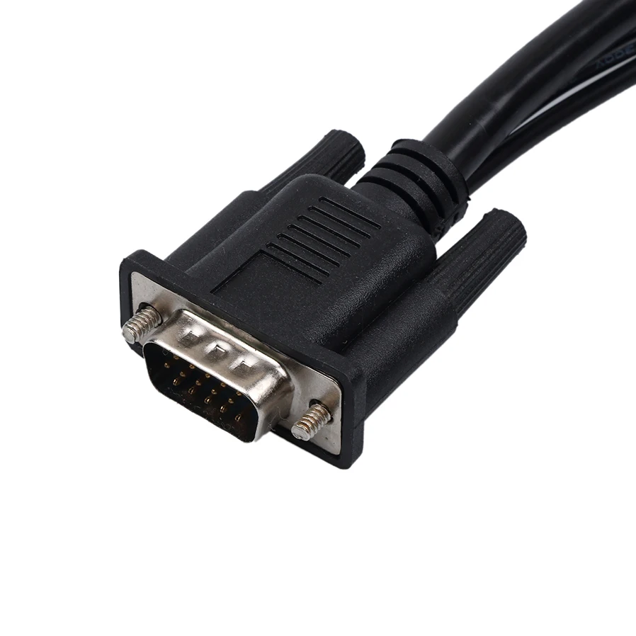 Kebidu HD 1080P преобразователь Аудио AV ТВ Видео Кабель VGA в HDMI совместимый адаптер для