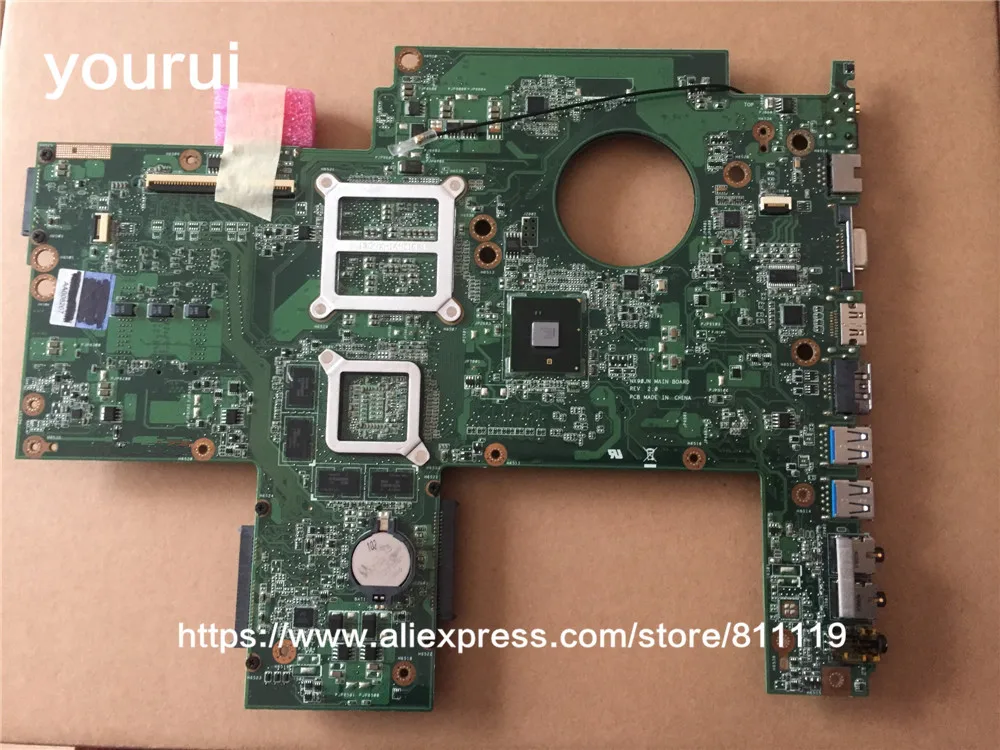 Yourui X90JQ для ноутбука ASUS NX90JQ NX90JN материнская плата с видеокартой rev2.0 100%