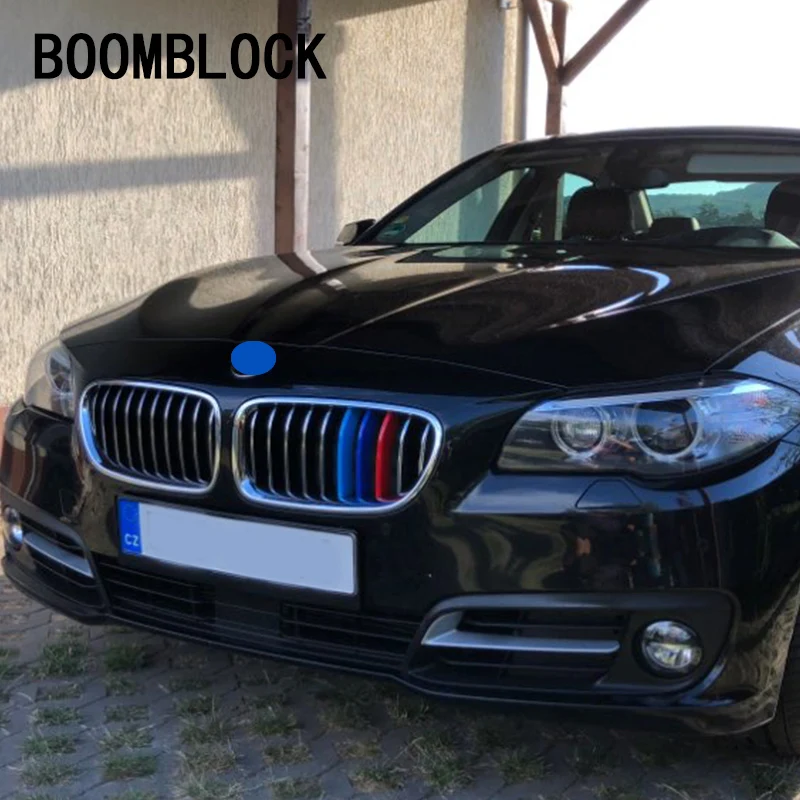 3 шт. 3D Передняя решетка автомобиля накладка на полоски стикеры автоспорта для