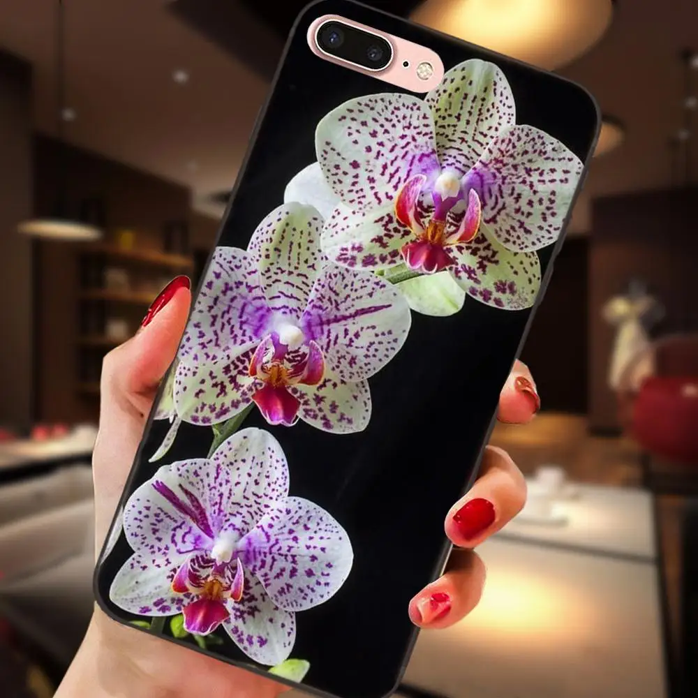 Для huawei Honor 5A 6A 6C 7A 7C 7X 8A 8C 8X9 10 P8 P9 P10 P20 P30 Мини Lite Plus Tpu чехол для телефона цветок орхидеи - Цвет: as picture