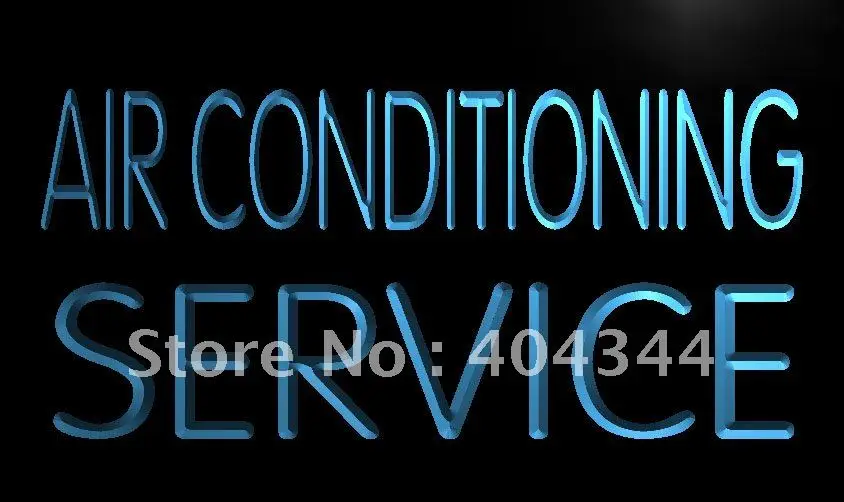 

LK661- Air Conditioning Service Open NR LED Neon Light Sign home decor crafts