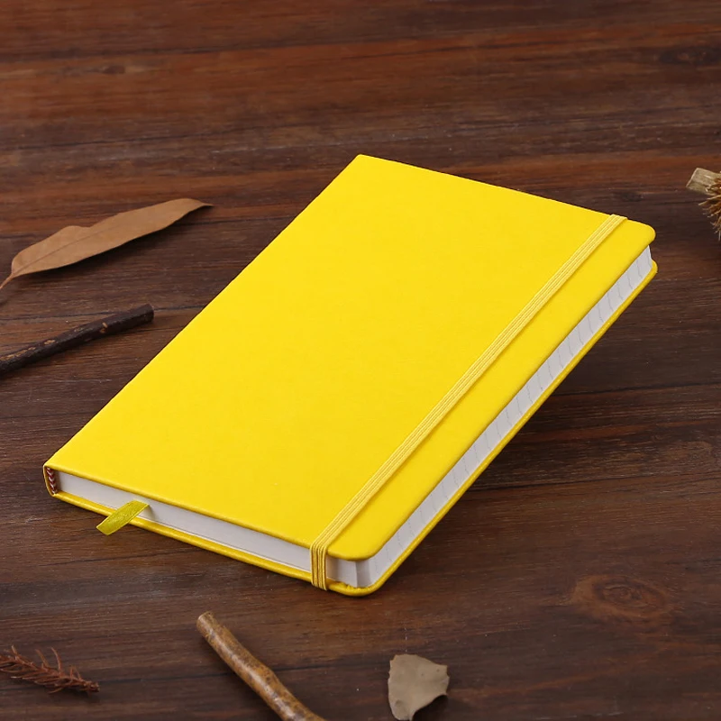 

A5 Classic Notebooks Journals Diary Faux Leather Ruled Pages Hardcover Writing Notebook
