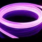 10mX 12 мм диаметр супер прозрачный сплошной сердечник сторона свечения оптоволоконный кабель для бассейна Бесплатная доставка