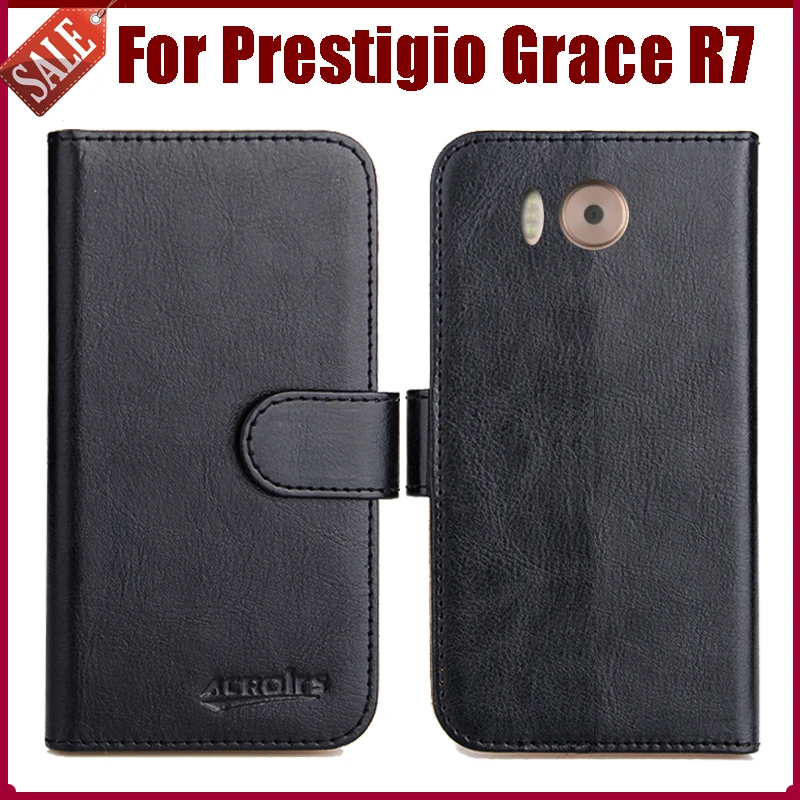 

Лидер продаж! Чехол-книжка для Prestigio Grace R7, кожаный, 6 цветов