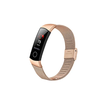 Hangrui Миланский ремешок для huawei Honor Band 4 металлический браслет из нержавеющей стали умный Браслет для Honor Band 4 ремешок - Цвет: color 2