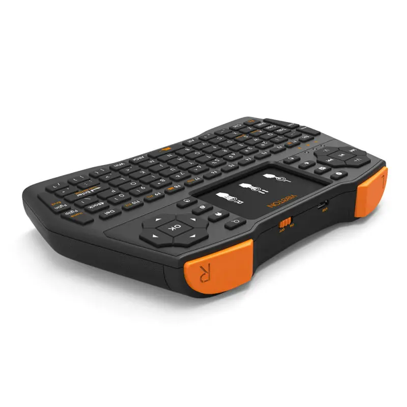 Wooyi i8 плюс мини Беспроводной Клавиатура 2 4 г английский воздушный Мышь QWERTY
