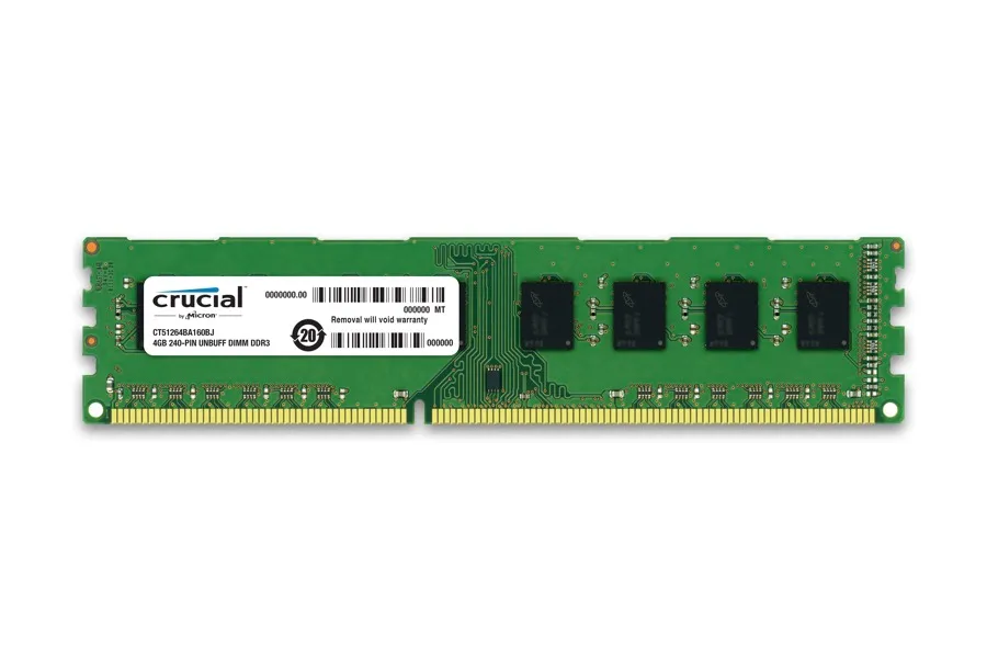 Crucial DDR3 RAM 1600MHz 4GB Desktop PC Computer Memory Module 240PIN DIMM Memoria Bar Compatible 1333 Applicable Intel AMD | Компьютеры и