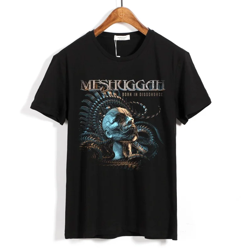 17 видов конструкций Харадзюку уличная одежда Meshuggah в роковом стиле рубашка 3D