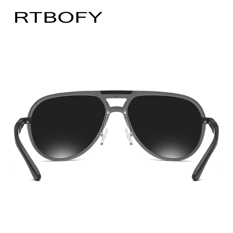 RTBOFY дизайнерские мужские классические поляризационные солнцезащитные очки с