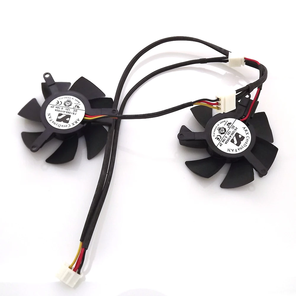 FS1250 A1053A 12V 0.19A 45 мм 39x39x39 3 провода 4Pin для MSI N430GT 520GT 610GT 620GT 630GT V5 Вентилятор Охлаждения