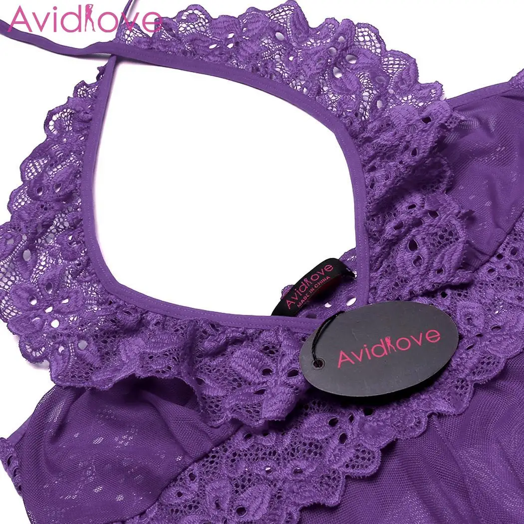 Женское нижнее белье Avidlove с открытой передней сеткой | Тематическая одежда и