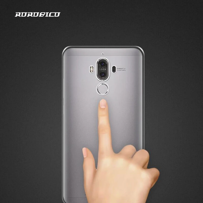Rorobico ультра тонкий мягкий прозрачный чехол для Huawei Коврики 9 силиконовый Pro