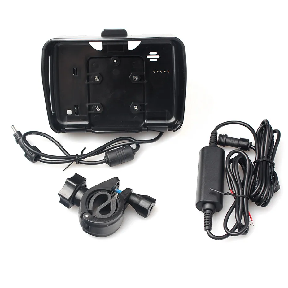 Fodsports мотоцикл gps навигация аксессуары Колыбель держатель с кабелем питания с монтажным кронштейном