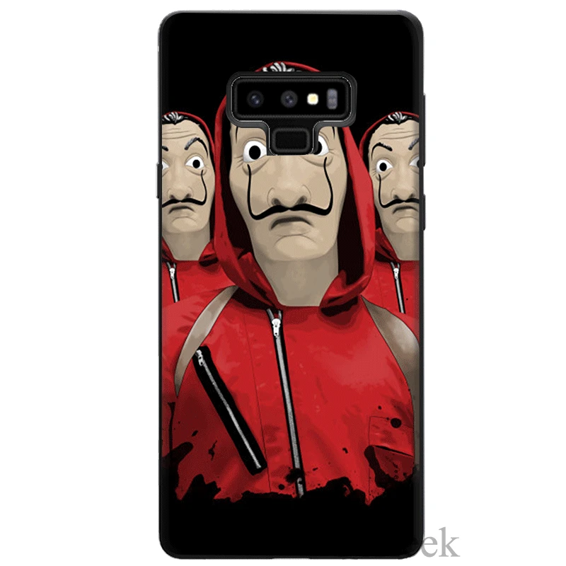 Чехол из ТПУ Desxz La Casa De Papel для Samsung Galaxy A70 A50 A40 A10 A30 A9 A7 A8 A6 A5 A3 J6|Чехлы-накладки| |