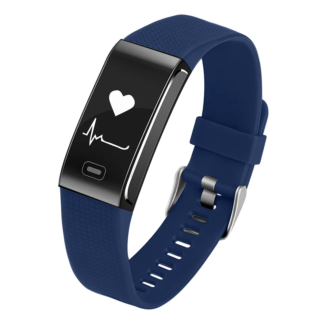 CK18 Bluetooth Smart часы ЭКГ Heart Rate Напульсники крови Давление монитор спортивный браслет