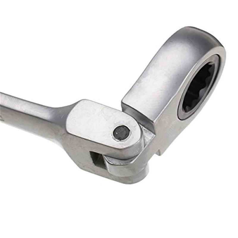 Высококачественный гаечный ключ с гибкой поворотной головкой комбинированный