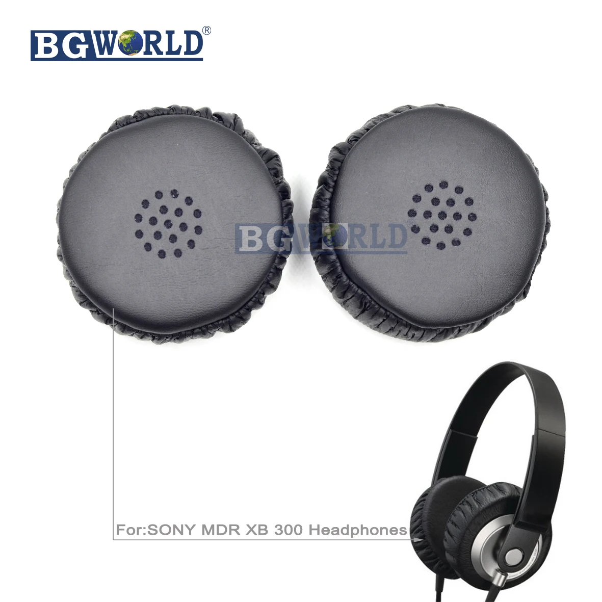 Сменные амбушюры BGWORLD пенопластовые для наушников SONY MDR XB300 запасные части