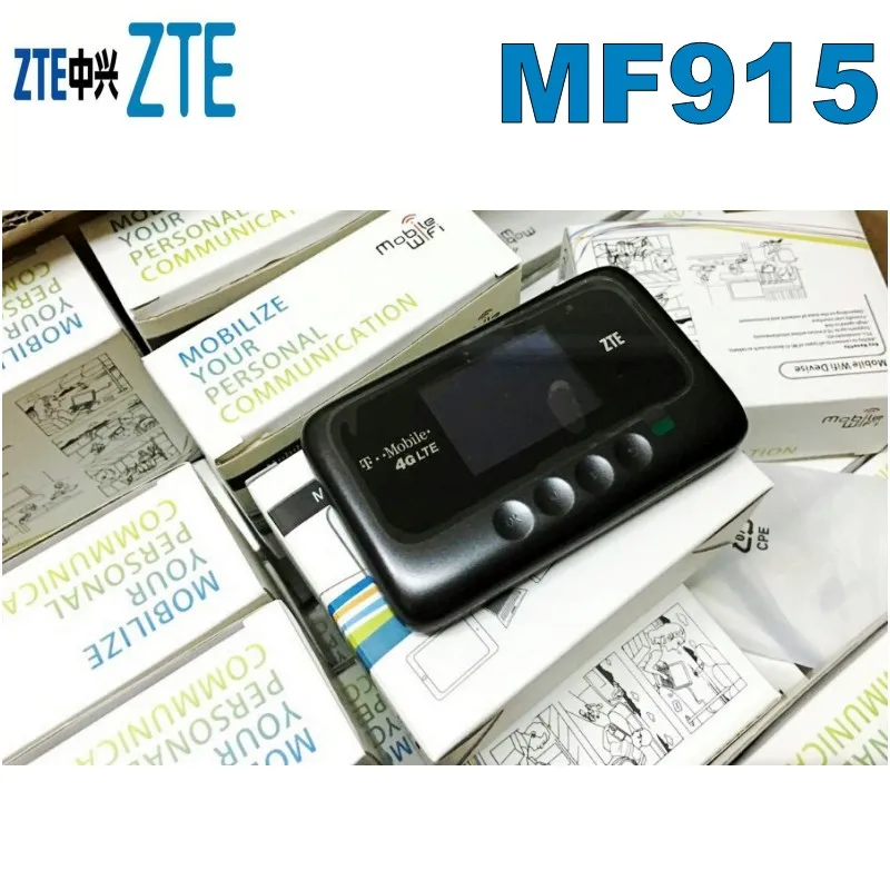 Zte MF915 Z915 мобильные точки доступа 4 аппарат не привязан к оператору сотовой связи FDD Band 2/4/12/17(полосы 700, 1700, 1900