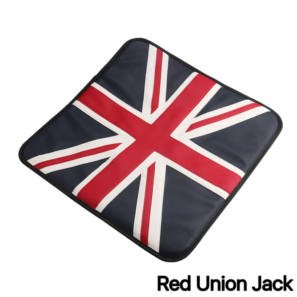 1pc Union Jack PU Leather Seat Cushion Covers Pad Car Styling For MINI Cooper JCW One S R55 R56 R58 R59 R60 R61 F54 F55 F56 F60 |