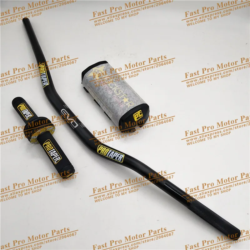 Руль колодки ручки руля PRO Taper ЧПУ зажим Fat Bar 1 1/8 &quotПит Велосипед Мотоцикл 28 мм для