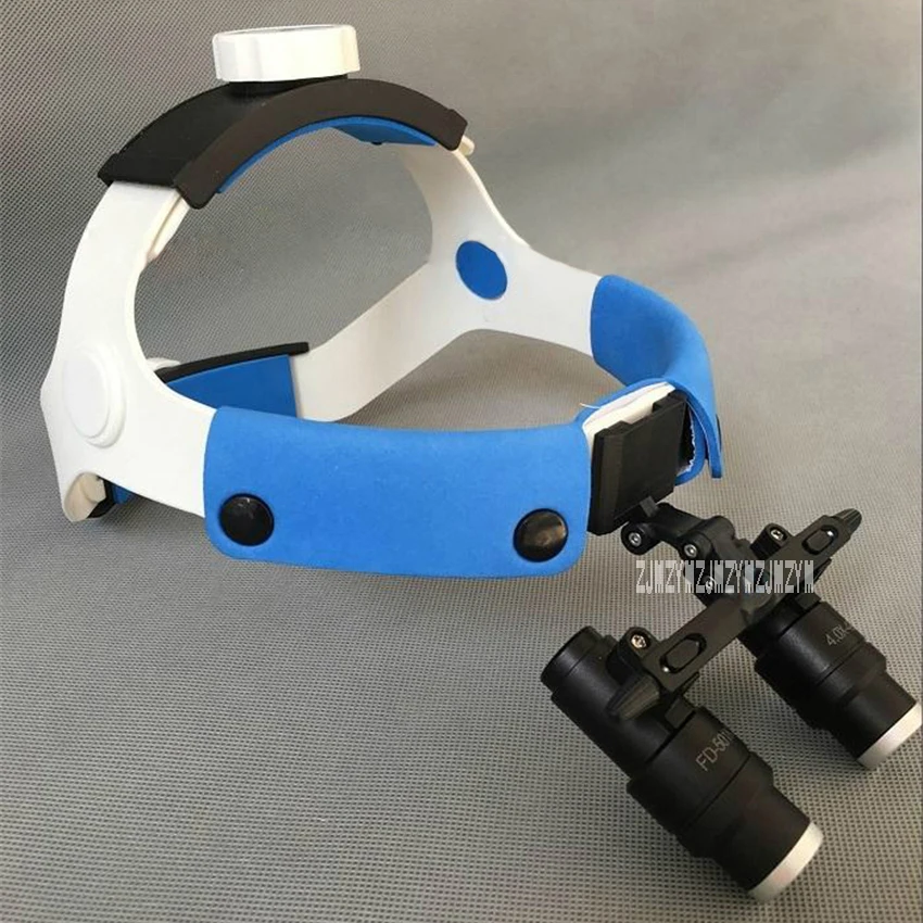 New High-quality Portable Head Wearing Microscope Adjustable Magnifying Glass 5X Lens 55-80mm Hot Selling | Инструменты