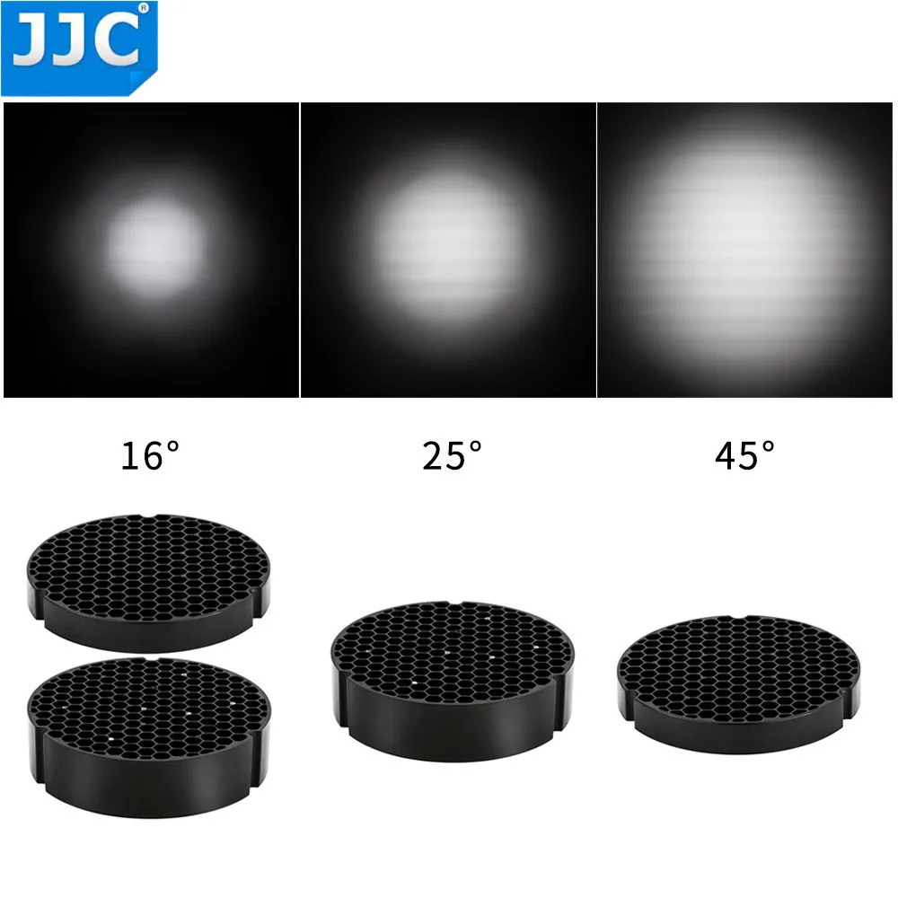 JJC Диффузор софтбокс сотовая сетка 3-в-1 студийный комплект вспышки Speedlite для