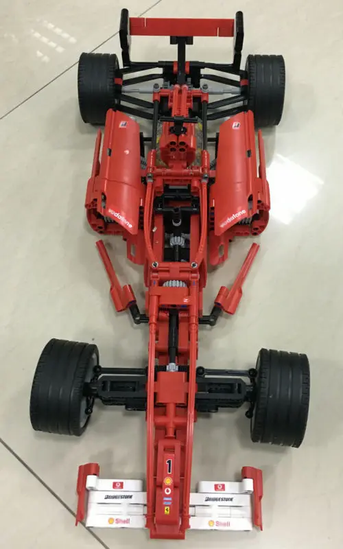 Lengend: yile 005 F1 Racer 1:10 здания Конструкторы 8386 метод кирпичи фигурка героя автомобиль