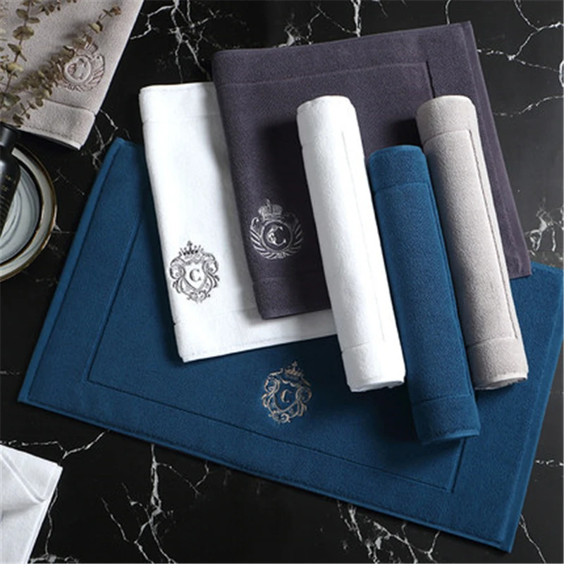 5 звездочный отель ванной хлопковый напольный коврик для комнаты вход Корона